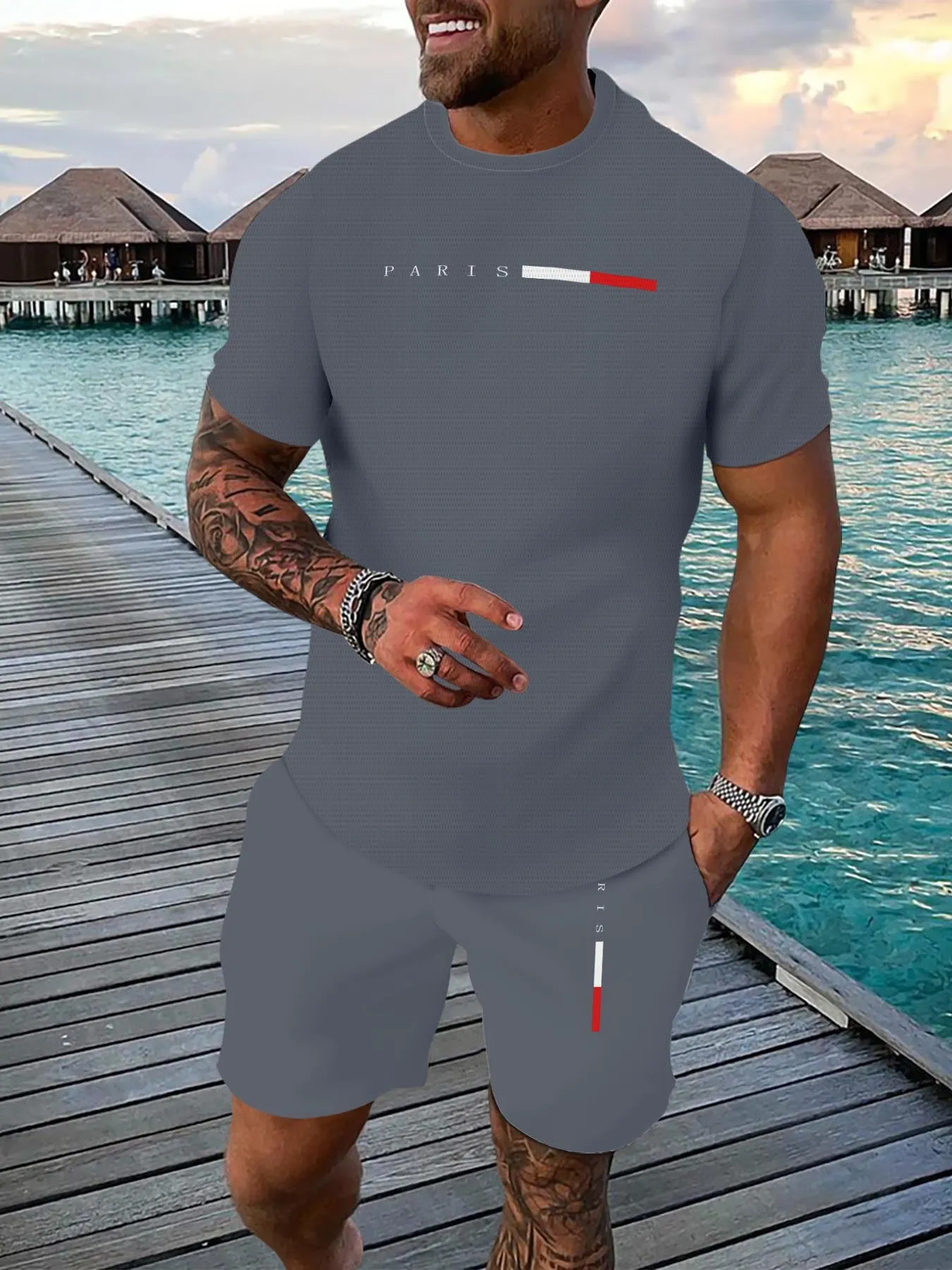 Breathable Men's Casual Set
