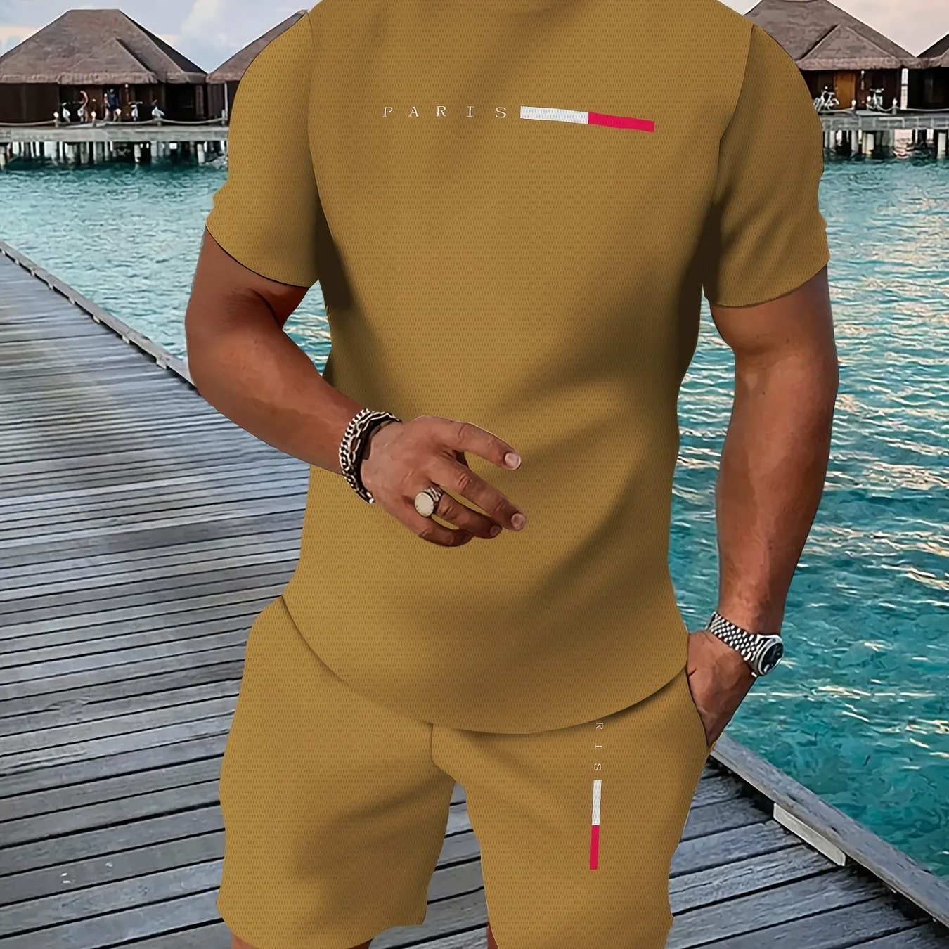 Breathable Men's Casual Set