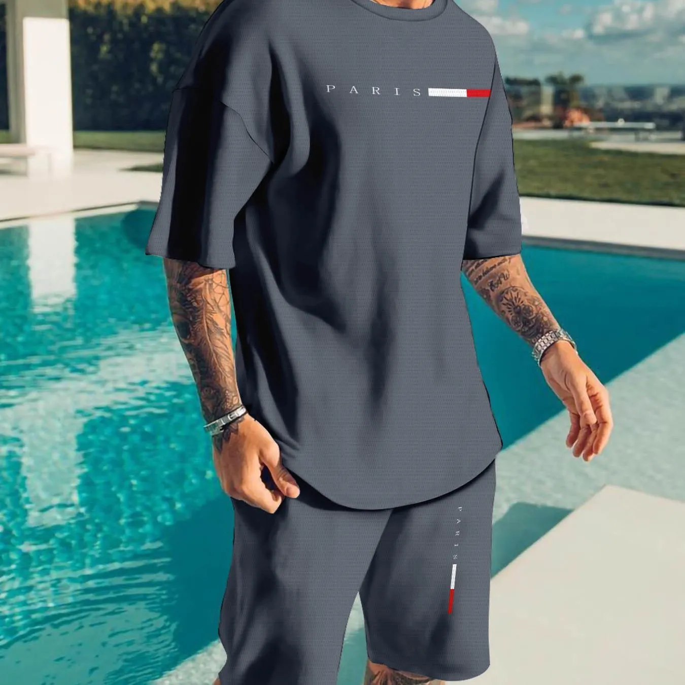 Breathable Men's Casual Set