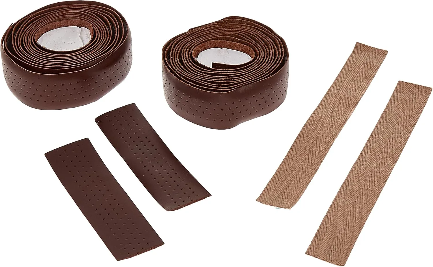 Brooks England Saddles Leather Bicycle Bar Tape with Plugs