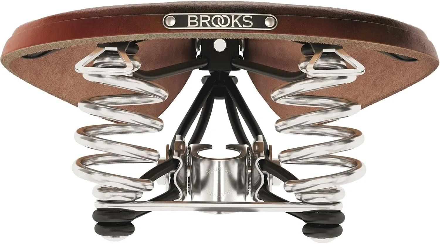Brooks Saddles B66 Bicycle Saddle with Clamp (Men's)