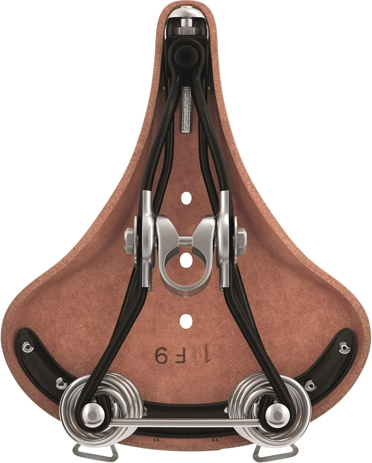 Brooks Saddles B66 Bicycle Saddle with Clamp (Men's)