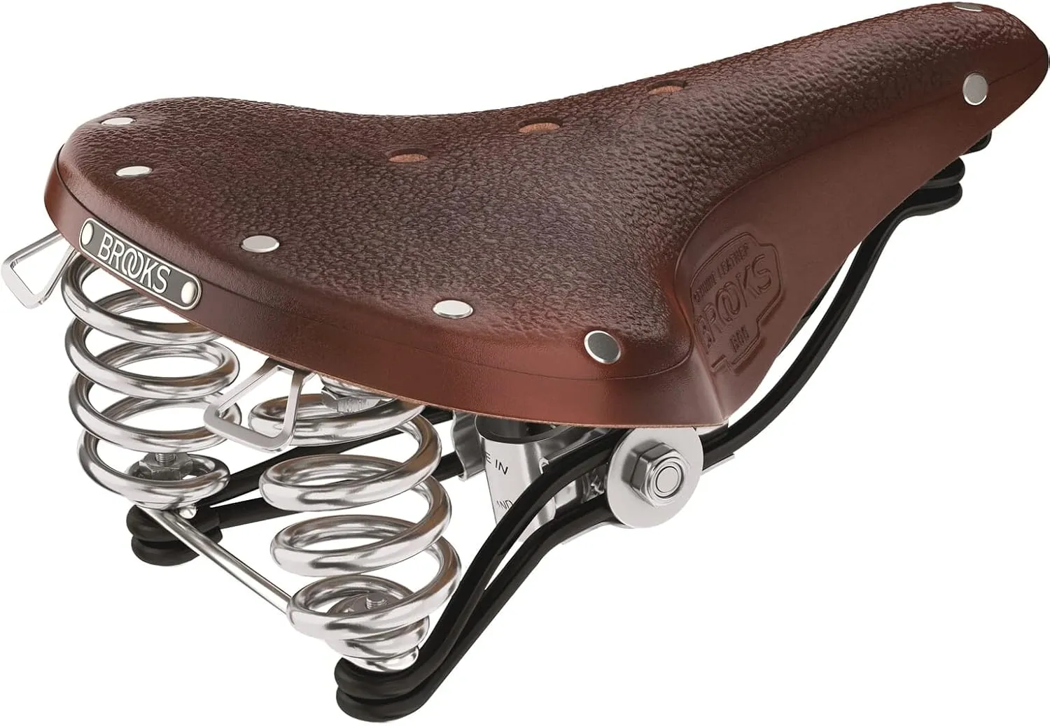 Brooks Saddles B66 Bicycle Saddle with Clamp (Men's)
