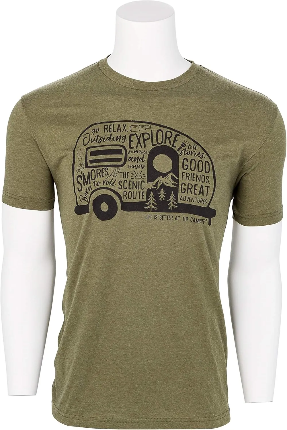 Camco Life is Better at The Campsite Crew Neck