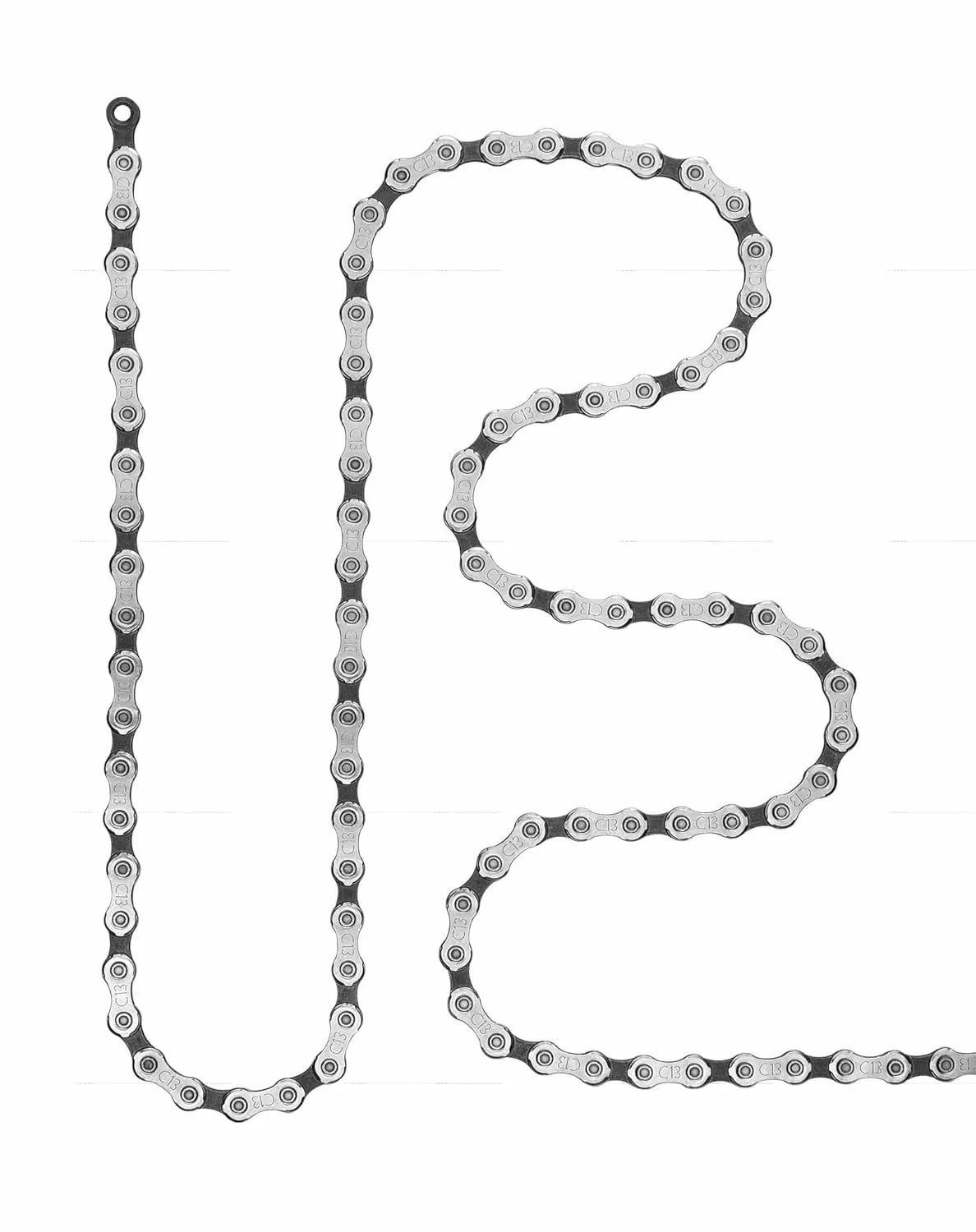 Campagnolo Ekar 13 Speed Chain & Quick Link, 117 Link, Silver
