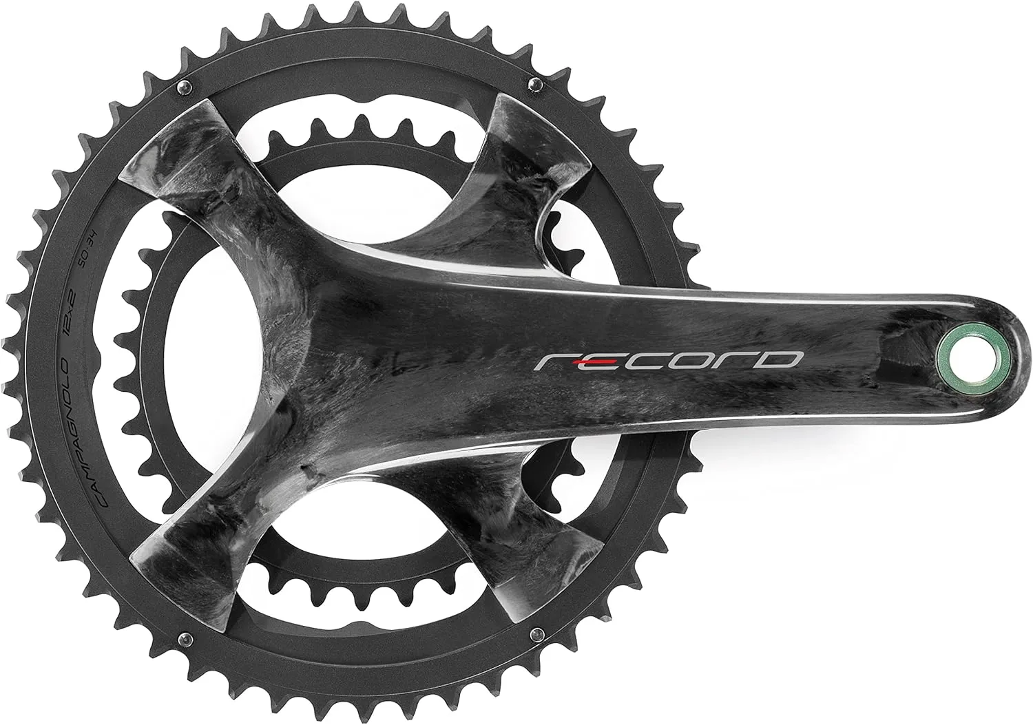 Campagnolo Unisex Record Carbon Ultra Torque 12 Speed Chainset