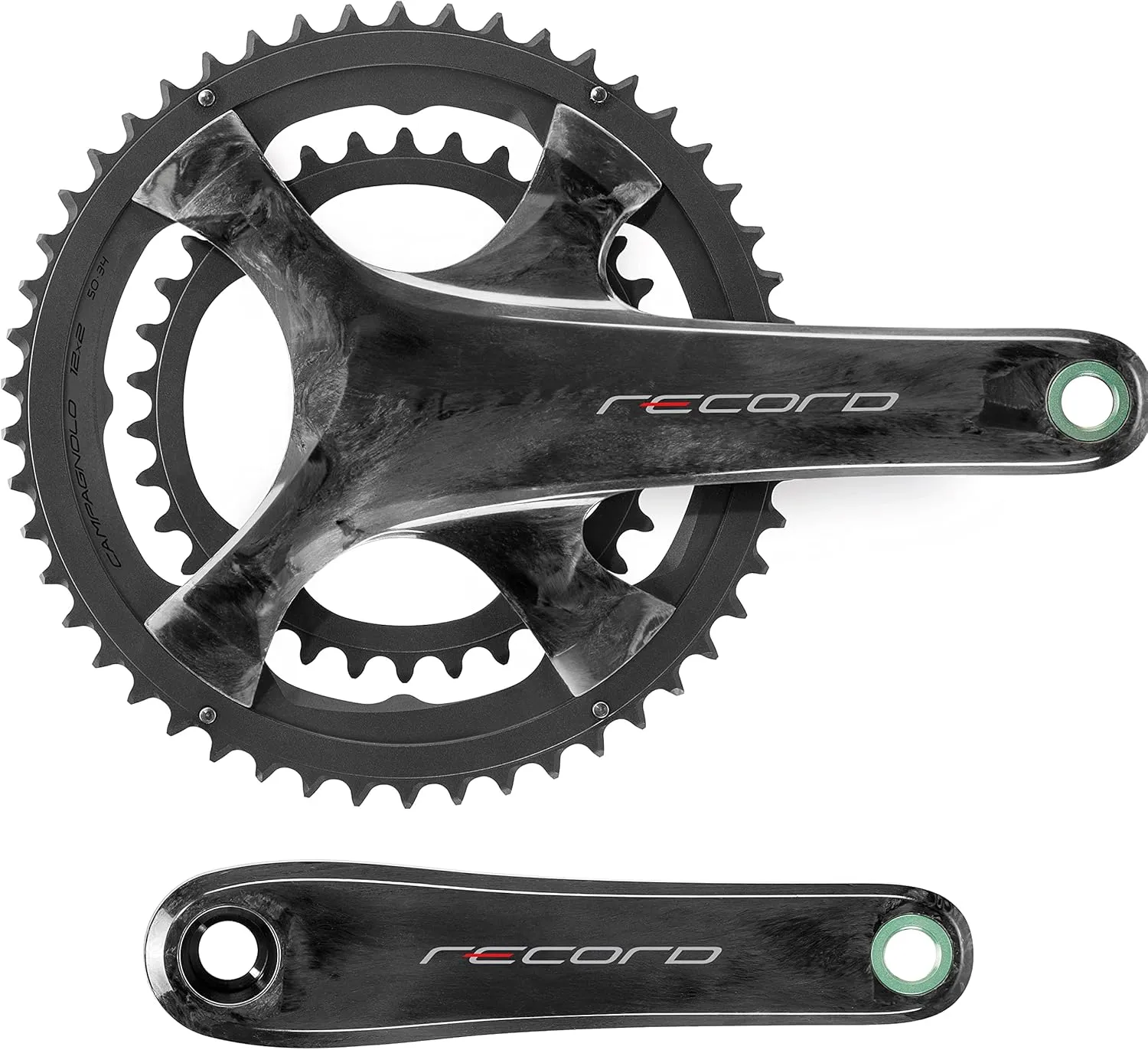 Campagnolo Unisex Record Carbon Ultra Torque 12 Speed Chainset
