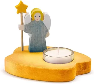 Candle Holder Angel blue new