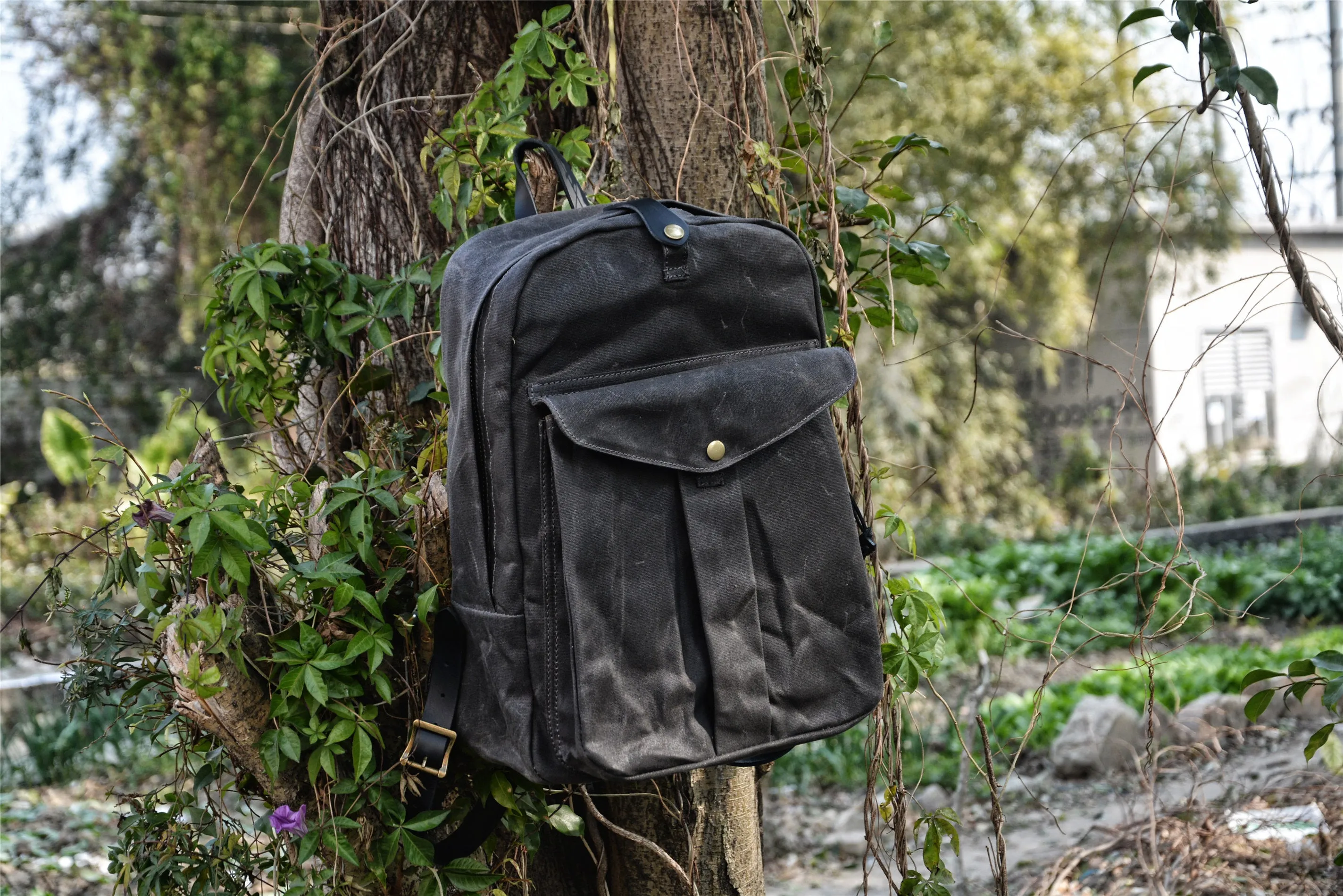 Canvas Backpack  | Plitvice Lakes