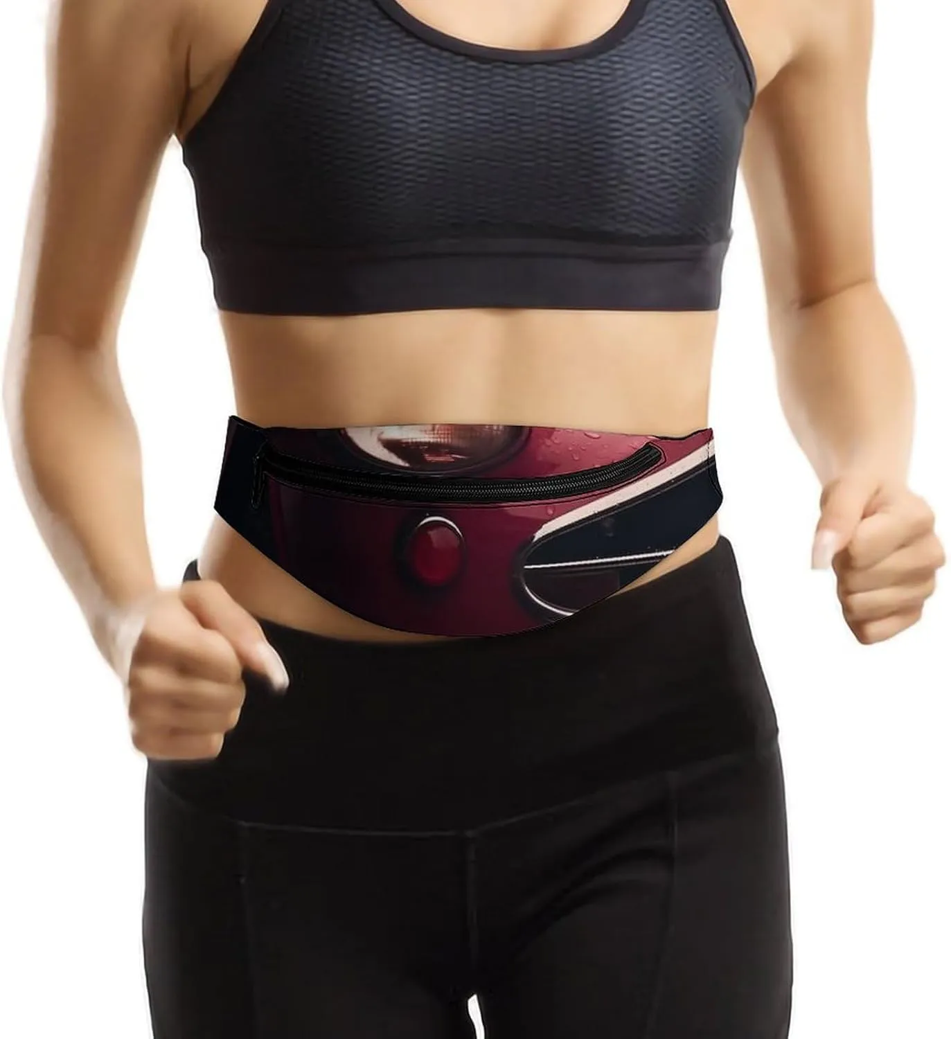Car Side Fanny Pack for Women Men Waist Bag Waterproof Belt Bag with Adjustable Strap
