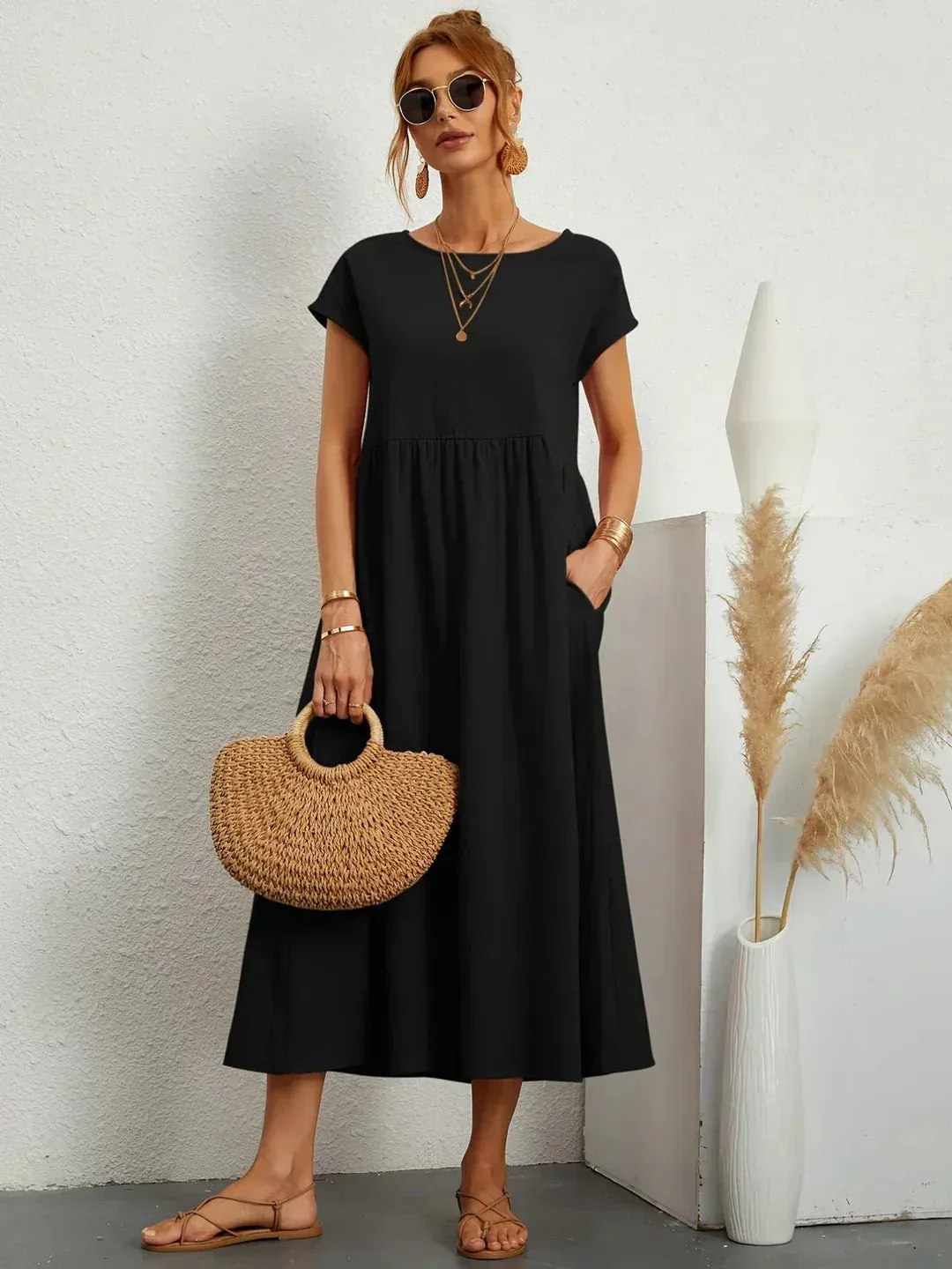 CARA  | LIGHTWEIGHT CASUAL DRESS