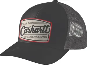 Carhartt Men's Canvas Mesh-Back Built Patch Cap