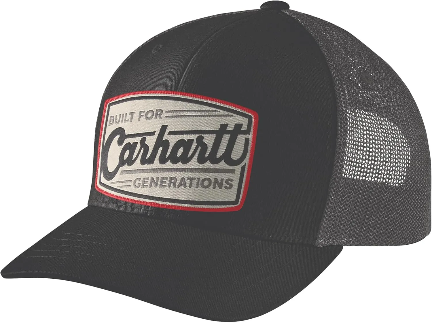 Carhartt Men's Canvas Mesh-Back Built Patch Cap