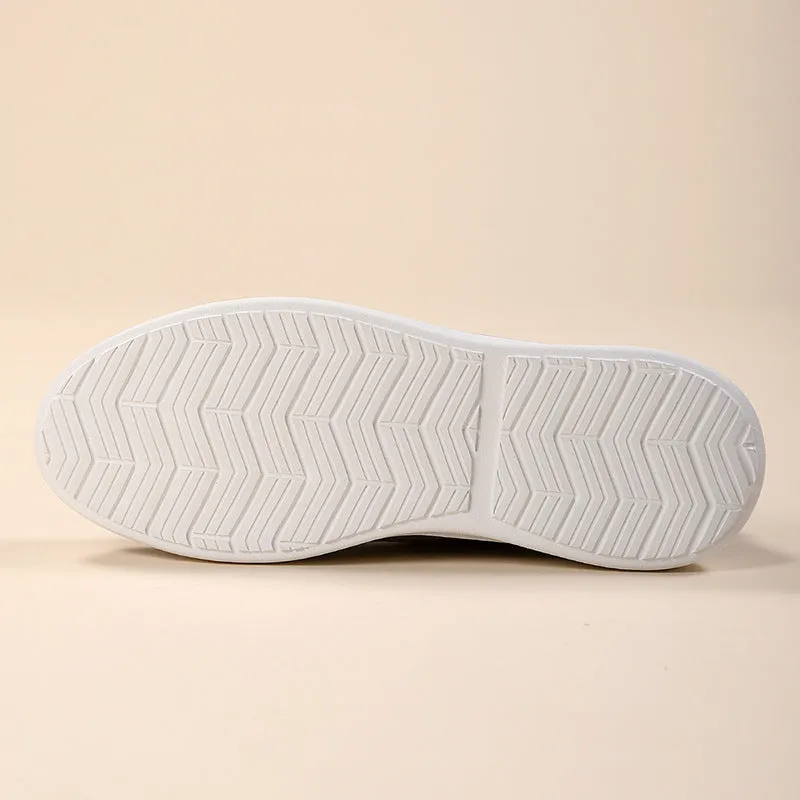 Casual Men's Breathable Flyknit Shoes