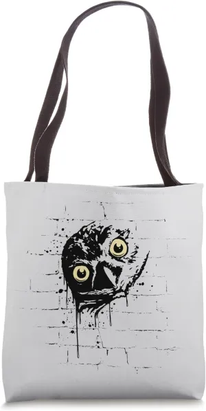 Casual Urban Graffiti Street Art Owl Tote Bag