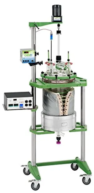 CG-1974-630 Series CG-1974 Complete Process Reactor, Air Motor, 20.9" Clearance Below Valve, 30L Capacity, 79" Height