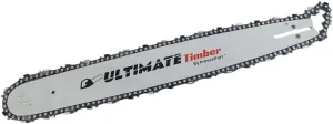 Chainsaw Guide Bar 18 in. With Chain 3/8 in. Pitch .050 Gauge 64 Drive Links Fits Dolmar 445-045-661 E-00119