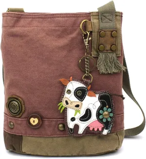Chala Patch Cross-Body Women Handbag Mauve