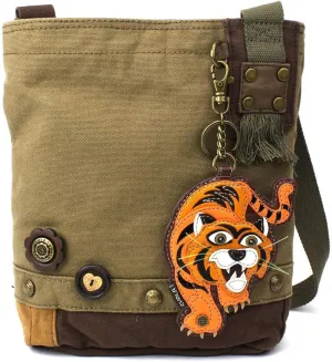 CHALA Patch Crossbody - Tiger- Olive