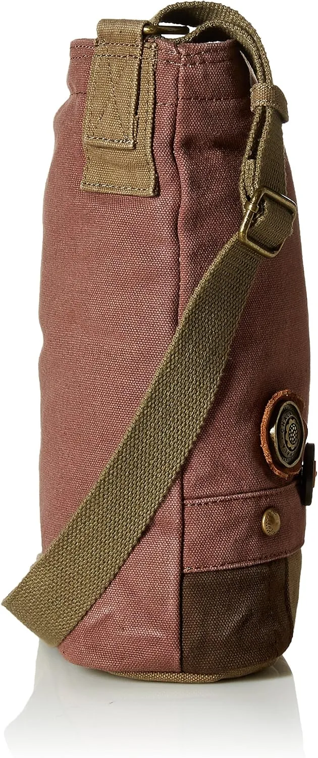 Chala Patch Crossbody, Washed Canvas Handbag, Zipper Top , Animal Prints