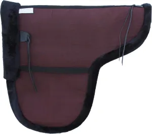 CHALLENGER Australian Wool Felt Premium Shaped Trail Rider Comfort Pad Black 109SP565
