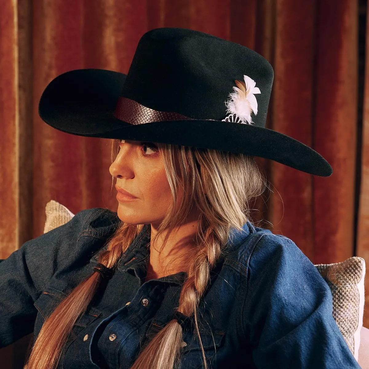 Charlie 1 Horse C1H x Lainey Wilson Saddle Up Wool Cowboy Hat