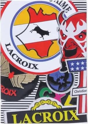 Christian Lacroix Mix and Match Notebook, 4.25 x 6 Inches, 152 Ruled Pages (01025)