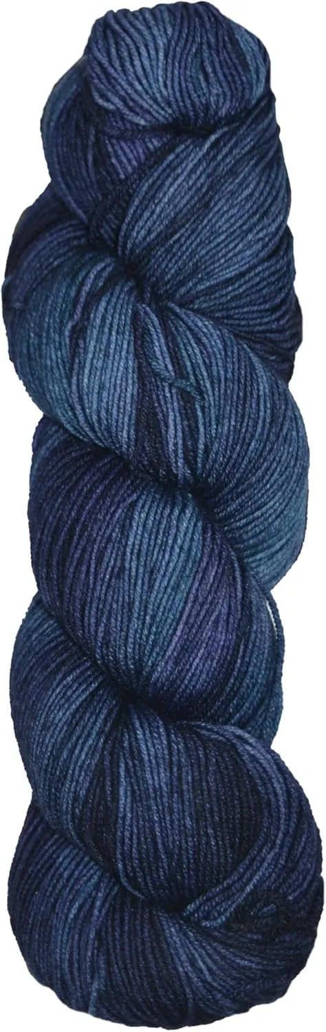 Circulo Lucky Feet Socks Yarn - Hand-Painted Superwash Merino Wool, Soft, Comfortable and Durable - Sport Weight, 360 yds, 3.52 oz - Color: Amulet