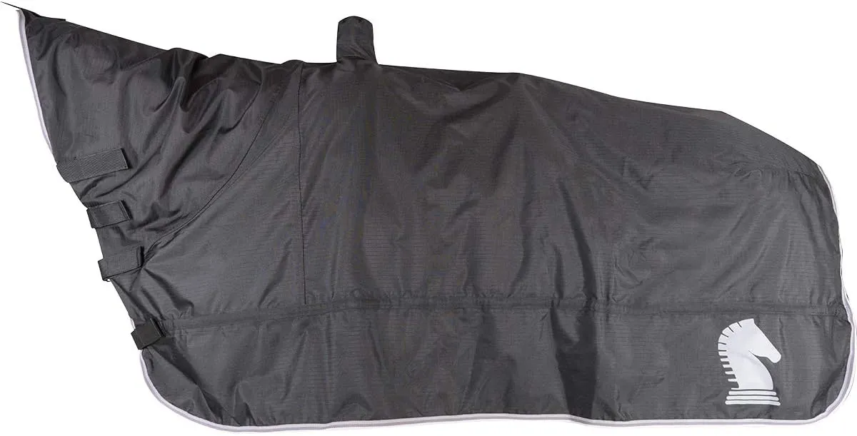Classic Equine Horse and Saddle Cover Black
