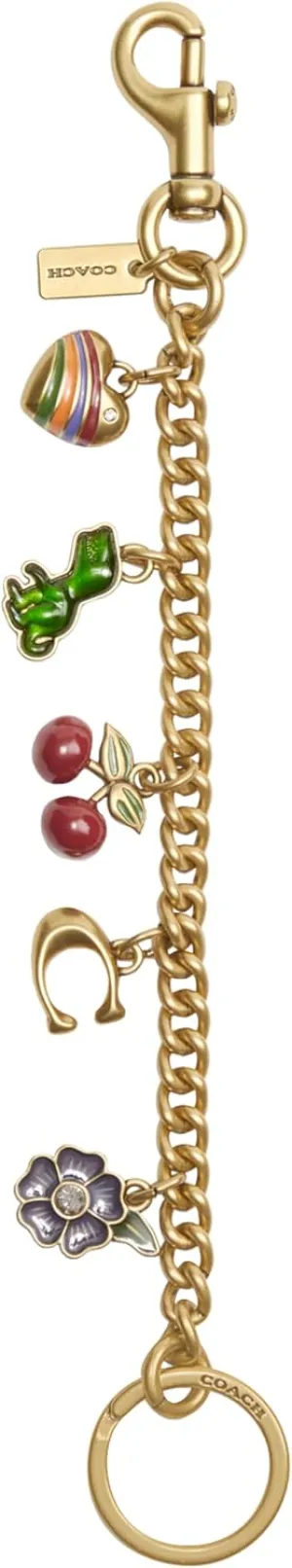 Coach womens Motif Chain Bag Charm