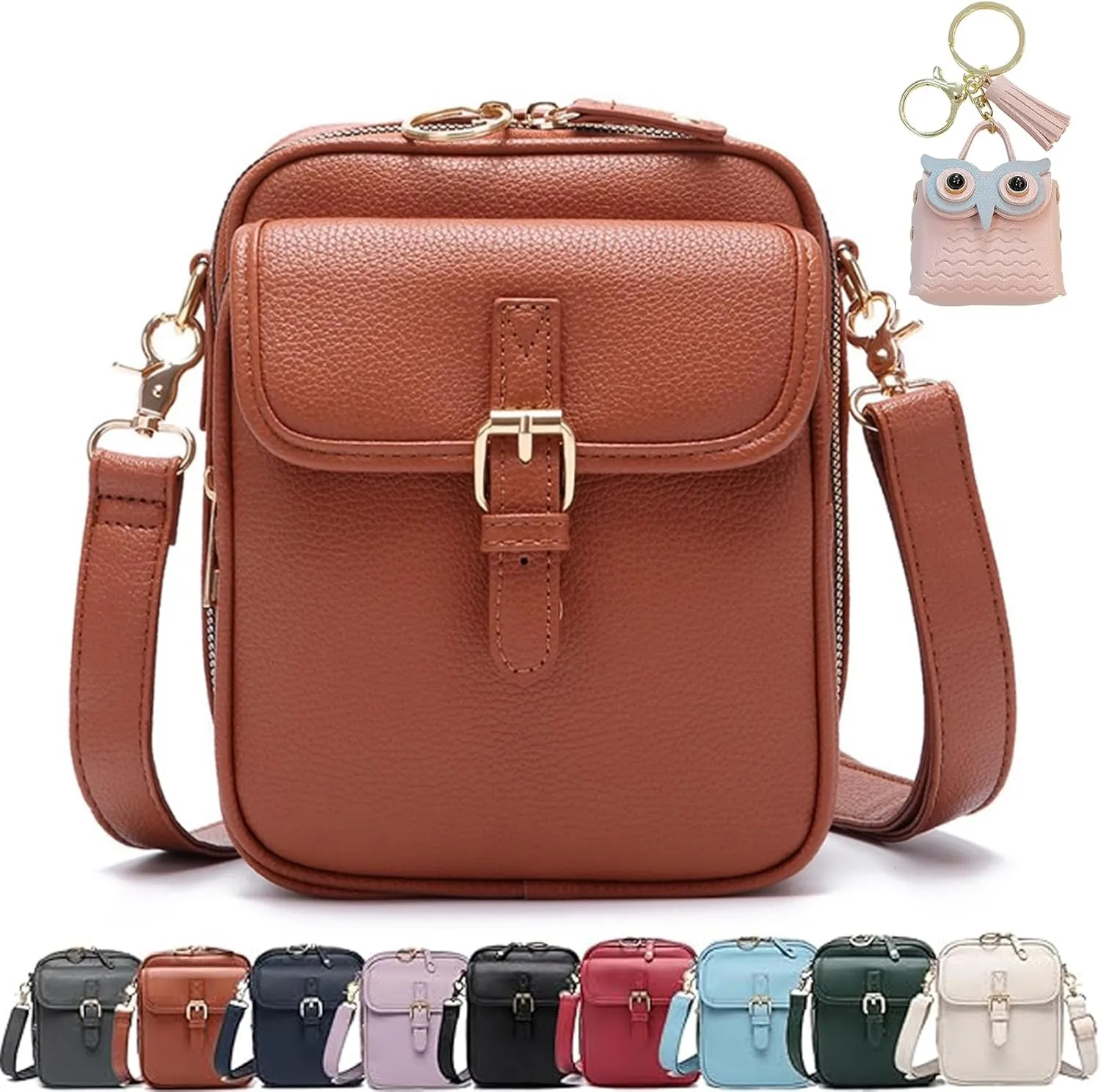 Collaboraten1 Collaborate Crossbody Leather Bag, Urvashi Crossbody Leather Bag Women