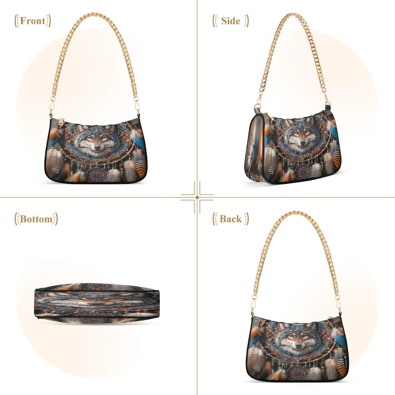 Colorful Graffiti Womens Purse, Crossbody Bag