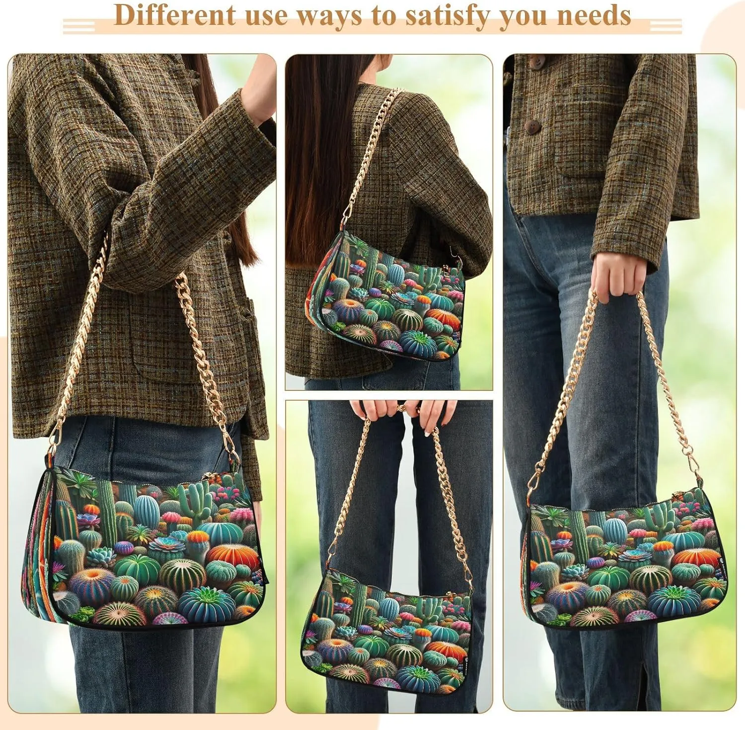 Colorful Graffiti Womens Purse, Crossbody Bag