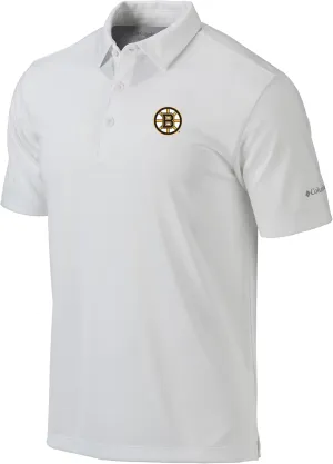 Columbia Boston Bruins Golf Men's Casual Lightweight Drive Polo