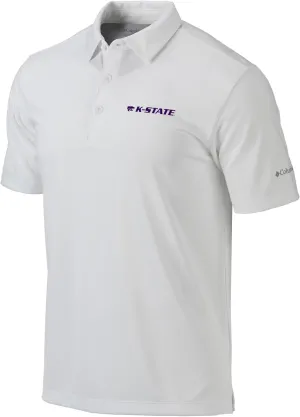 Columbia Kansas State Univ Golf Men's Lightweight Casual Golf Polo