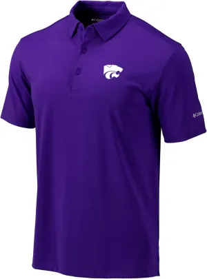 Columbia Kansas State Univ Golf Men's Lightweight Casual Golf Polo