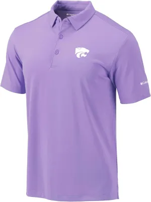 Columbia Kansas State Univ Golf Men's Lightweight Casual Golf Polo