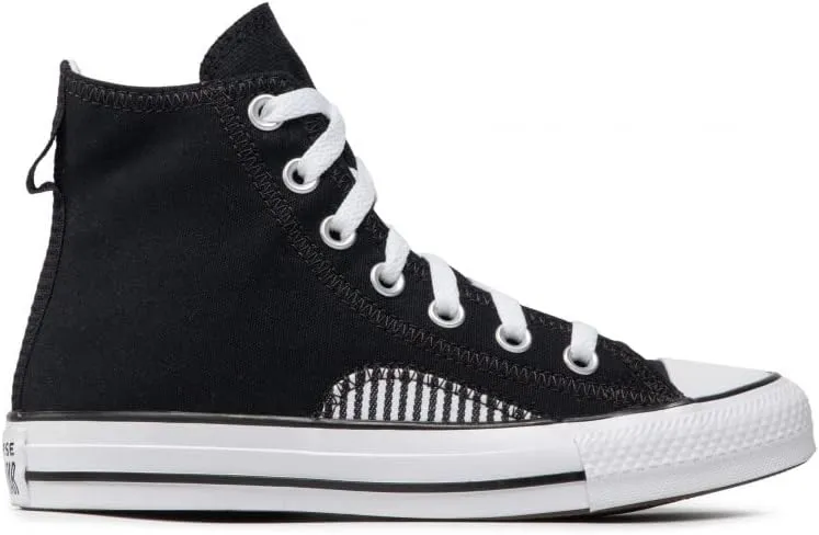 Converse Men's Unisex Chuck Taylor All Star Seasonal 2019 Low Top Trainers, Black and white, 7.5 Men