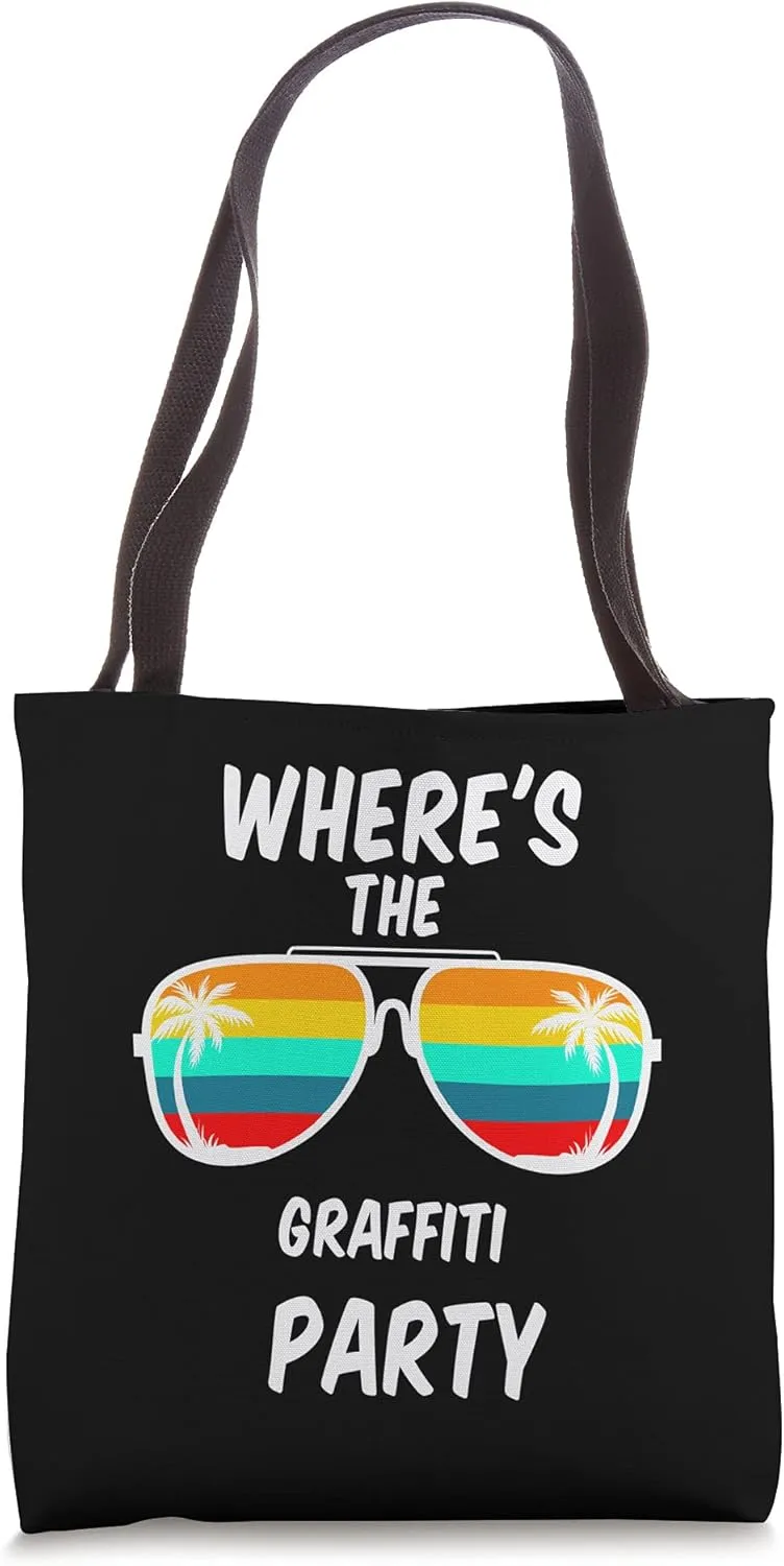 Cool Funny Graffiti Tote Bag
