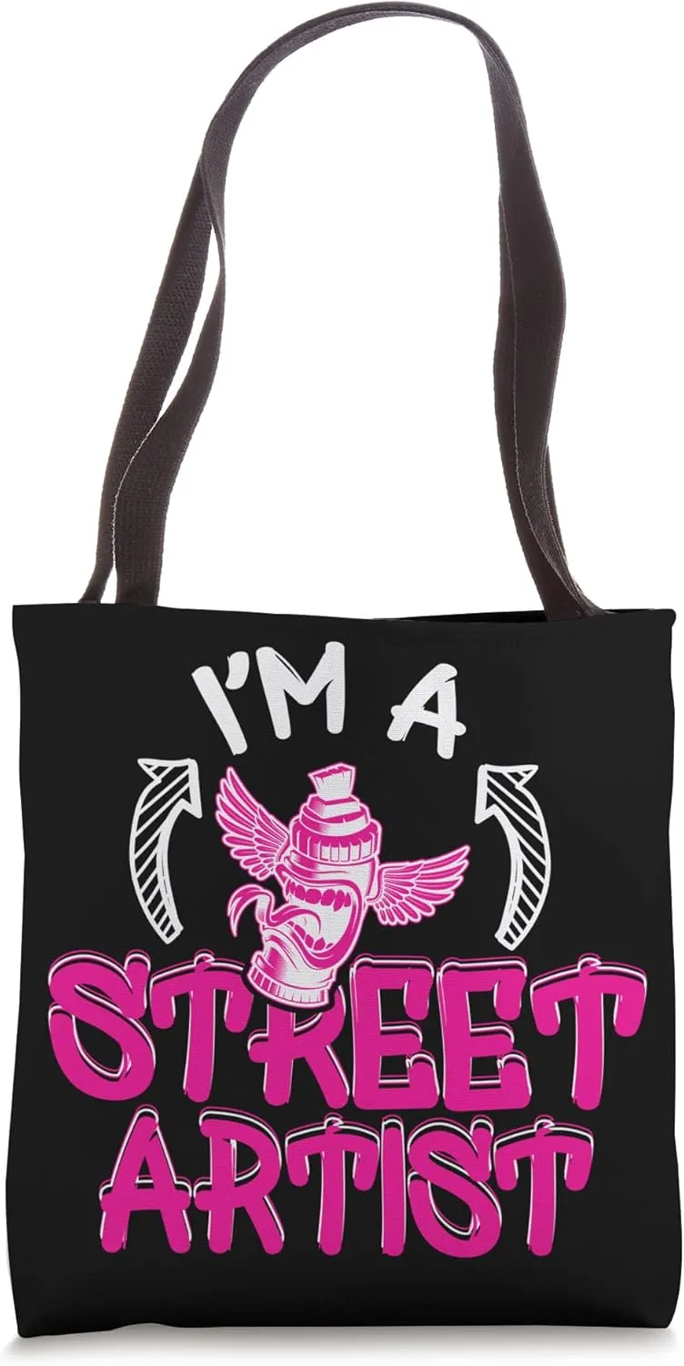 Cool Street Artist Graffiti Can Street Artists Tote Bag