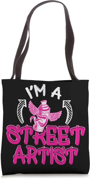 Cool Street Artist Graffiti Can Street Artists Tote Bag