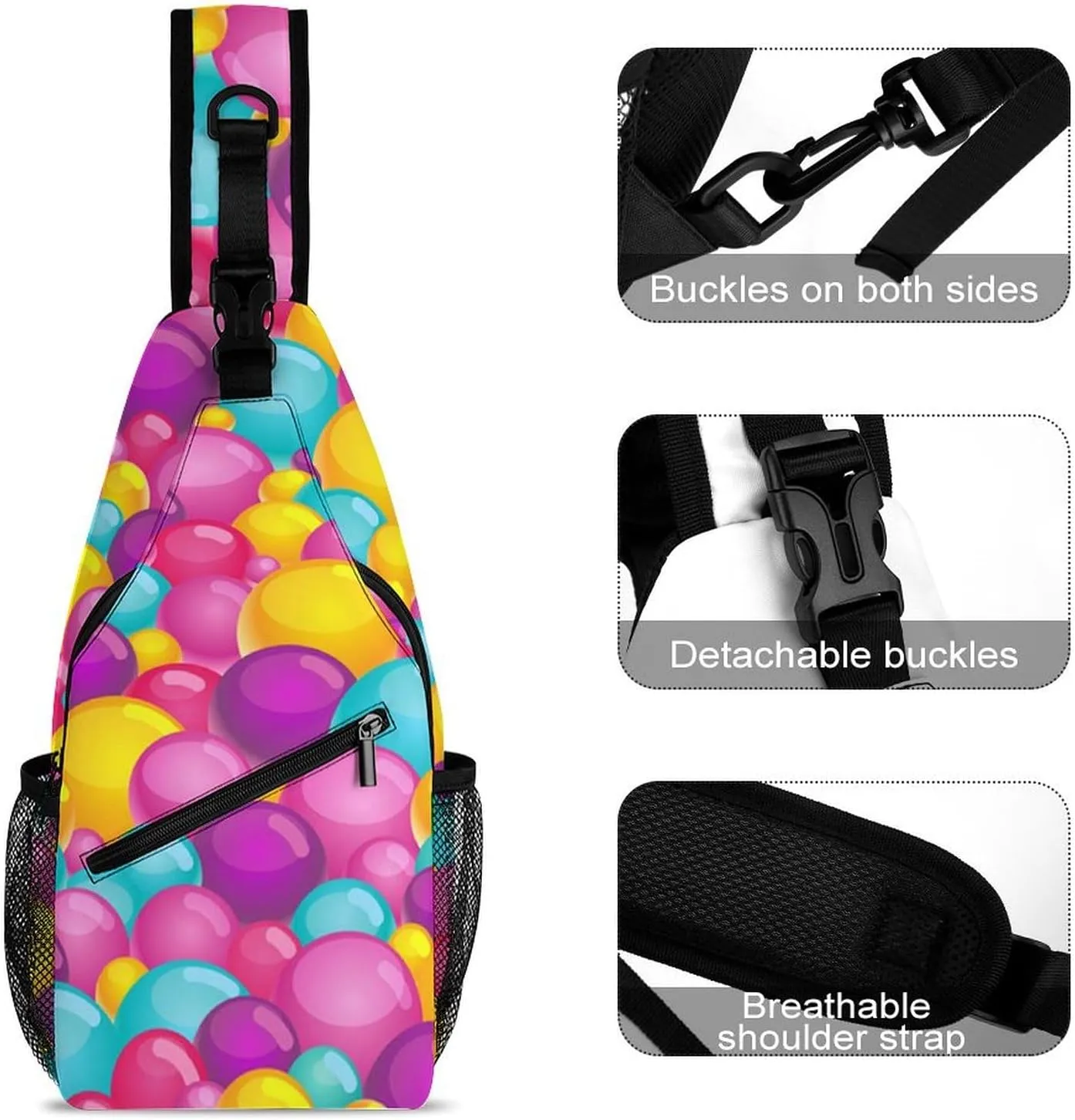 Corgi Butts Versatile And Convenient Multipurpose Crossbody Bag - Perfect for Travel And Hiking