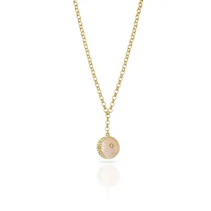Crescent Pearl Necklace