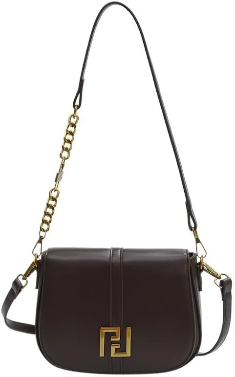 cross-body bag Chain Shoulder Crossbody Saddle Bag