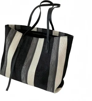 Crossbody Bags For Women Canvas Totes Bags For Women Shoulder Bag Big Capacity Striped Handbag