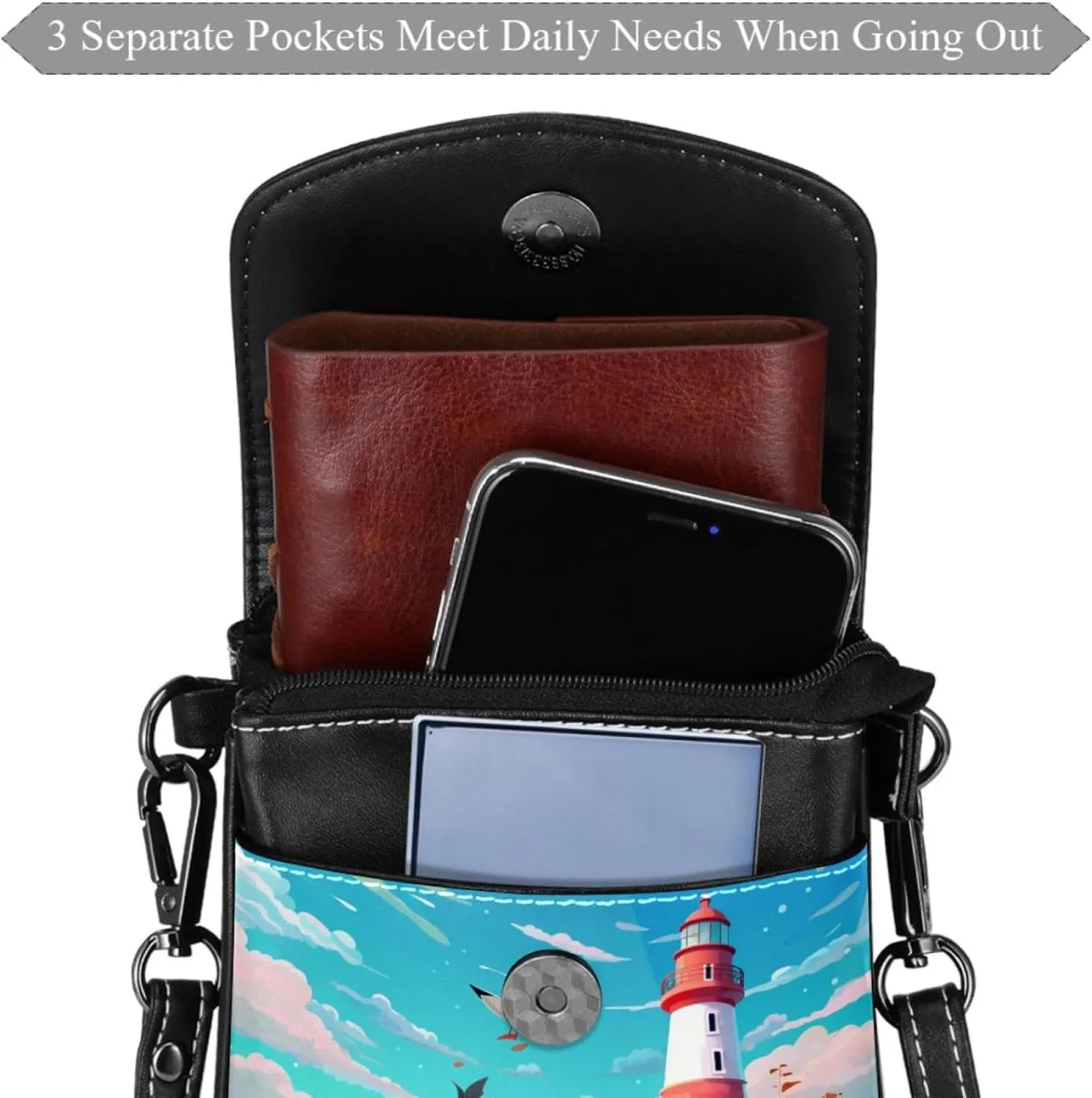 Crossbody Bags for Women,Crossbody Bag Men,Small Sling Bag,Crossbody Purse