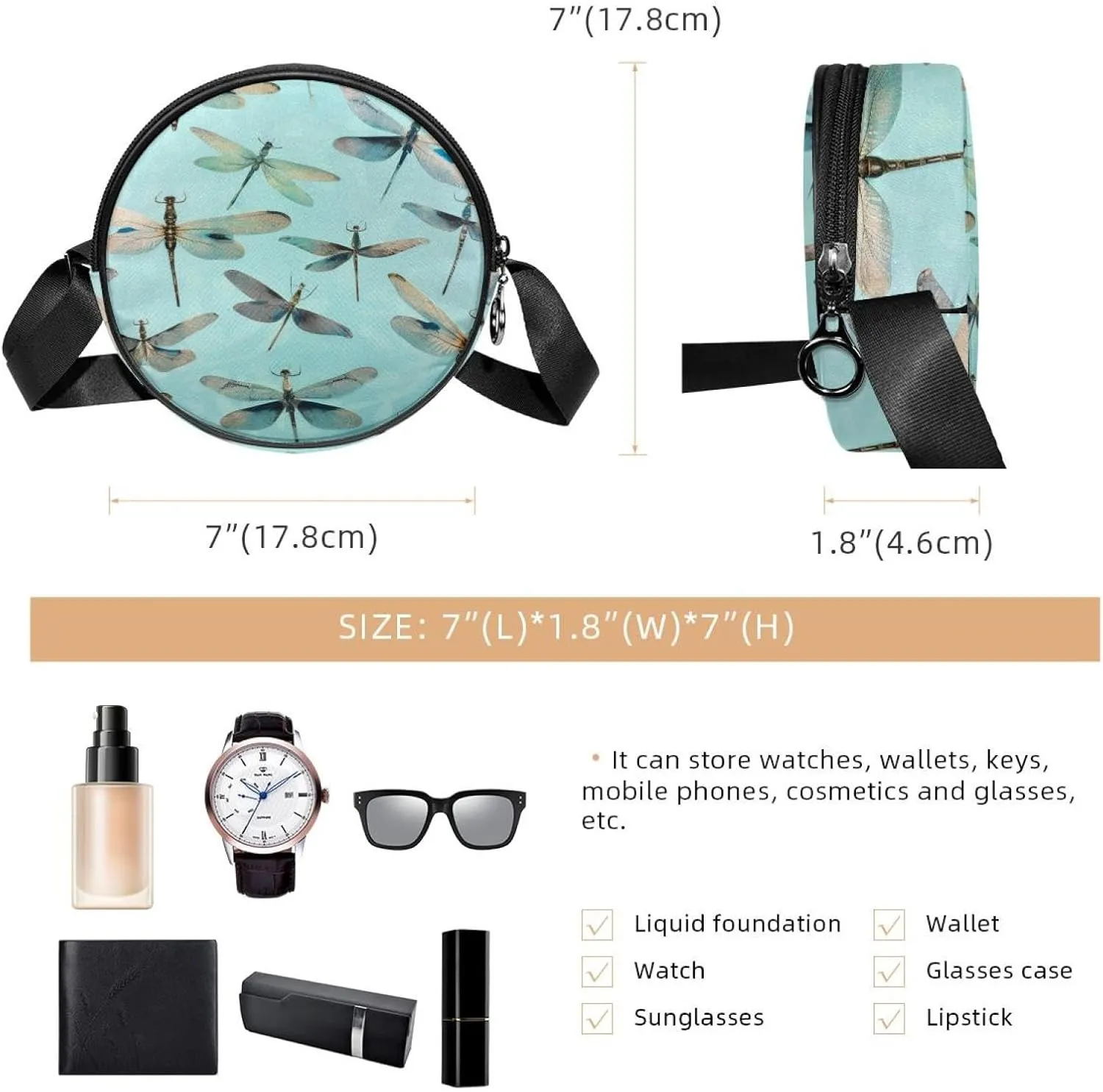 Crossbody Bags for Women,Crossbody Bag Men,Small Sling Bag,Crossbody Purse