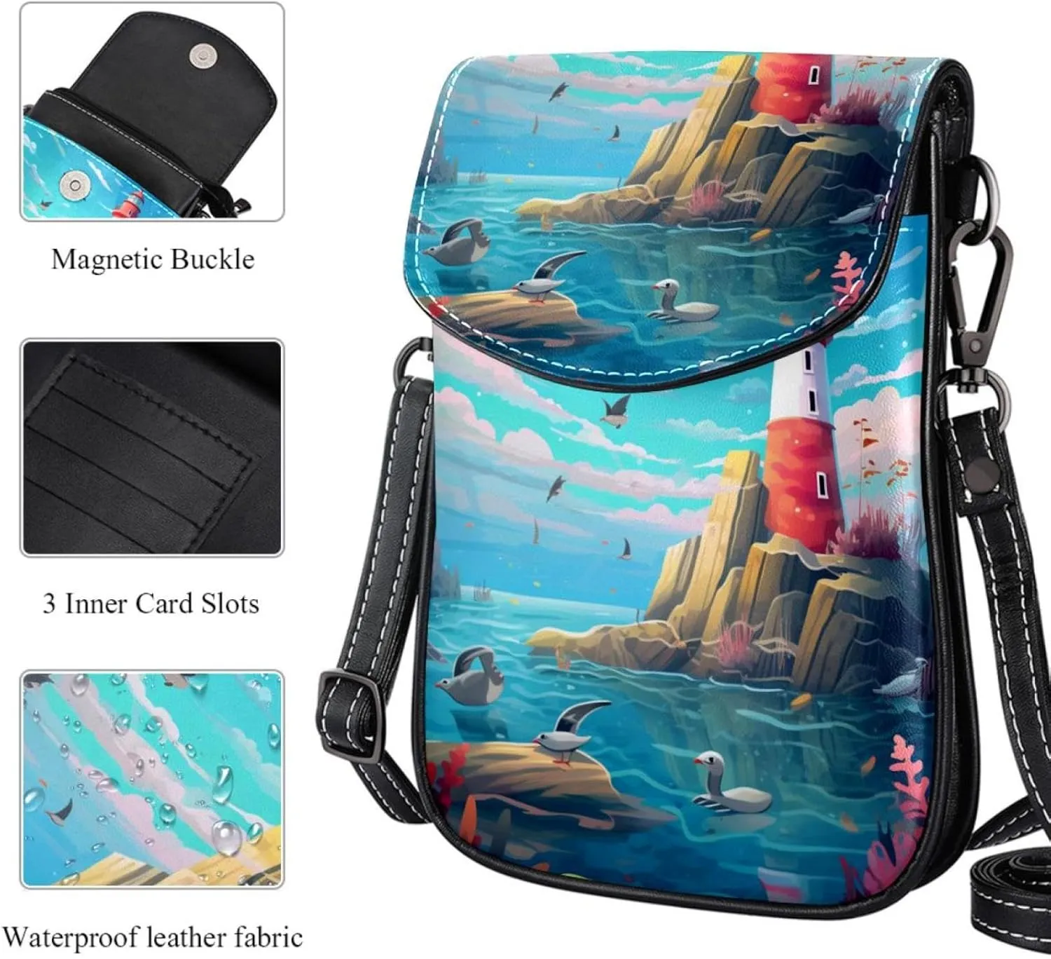 Crossbody Bags for Women,Crossbody Bag Men,Small Sling Bag,Crossbody Purse