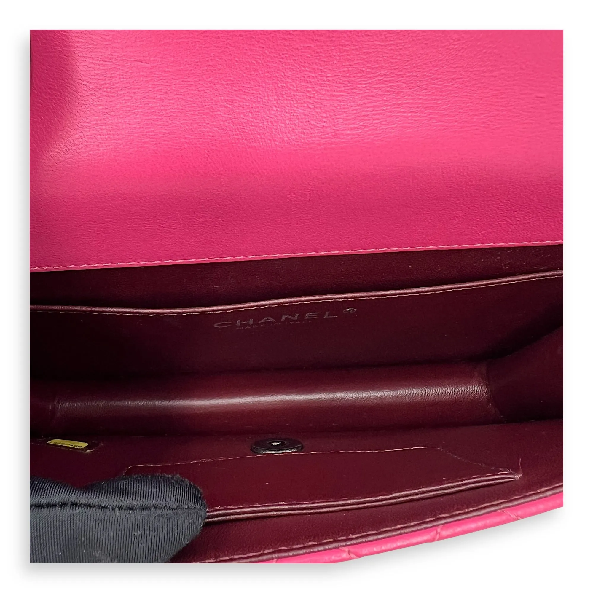 Crossing Times Medium Crossbody bag in Lambskin, Ruthenium Hardware