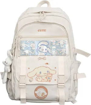 Cute Backpack Kawaii Daypack, ItaBag Y2K Daypack Bookbag Aesthetic Shoulder Bag Large Travel Daily Backpack Gifts Women
